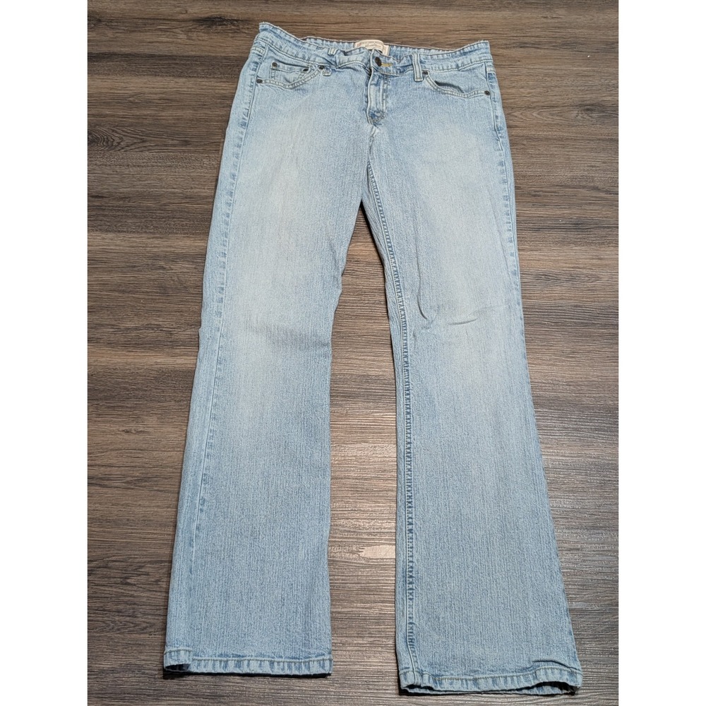 Light Blue Boot Cut Jeans - Women's Classic Fit